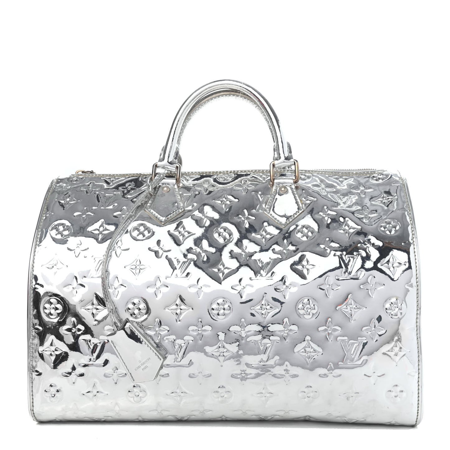 Monogram Miroir Speedy 35 Silver