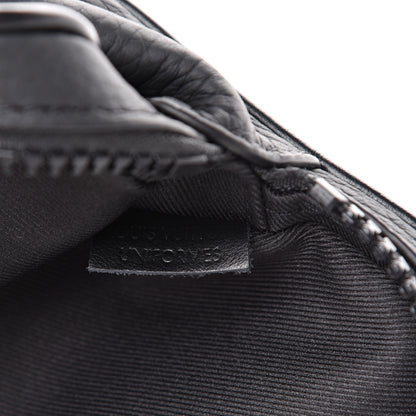 Louis Vuitton Taurillon Monogram Uniformes Solar Ray Soft Pochette Volga Belt Bag Black 5 of 6