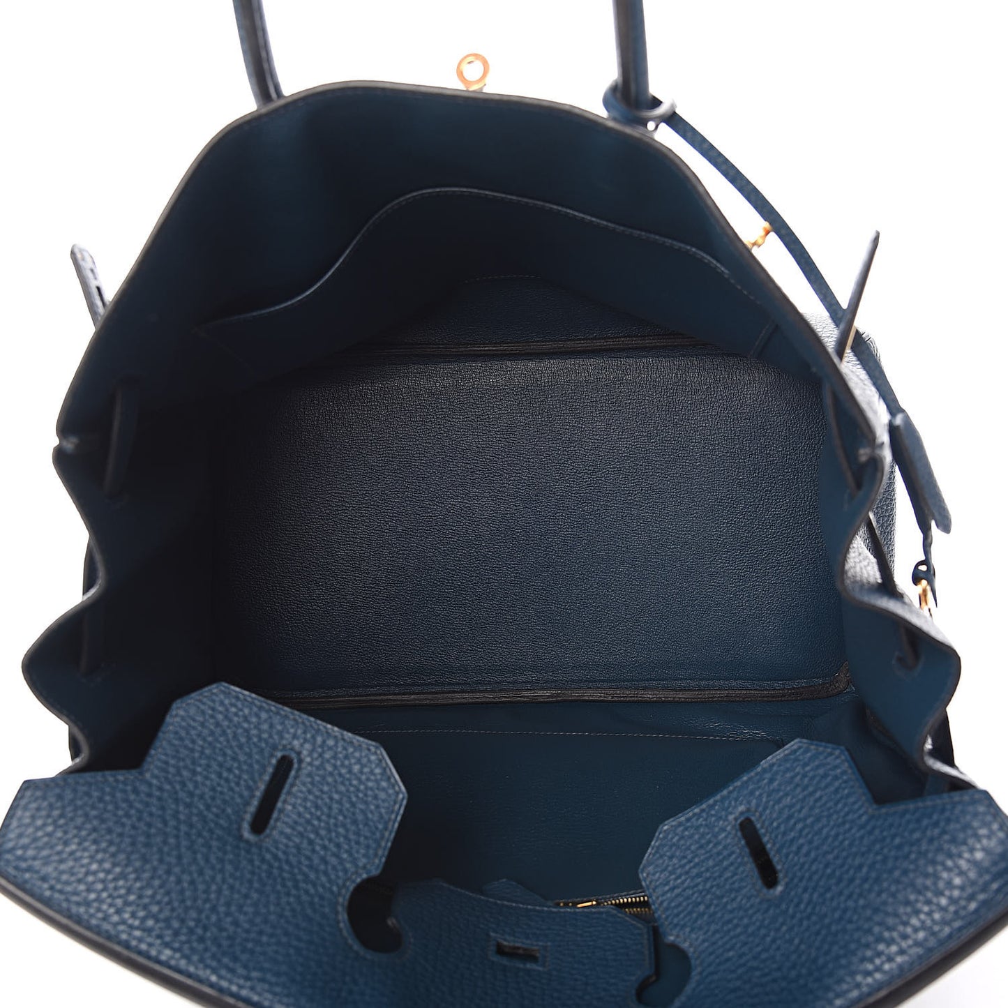 Togo Birkin 35 Bleu De Prusse