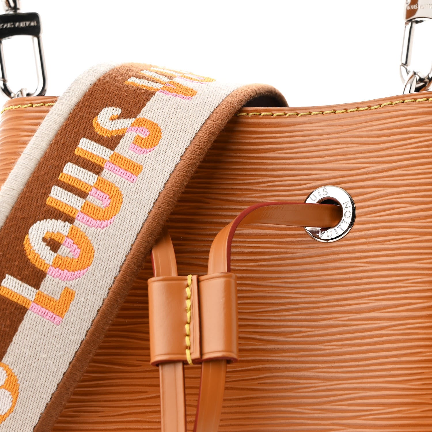 Louis Vuitton Epi Neonoe BB Gold Miel 9 of 11