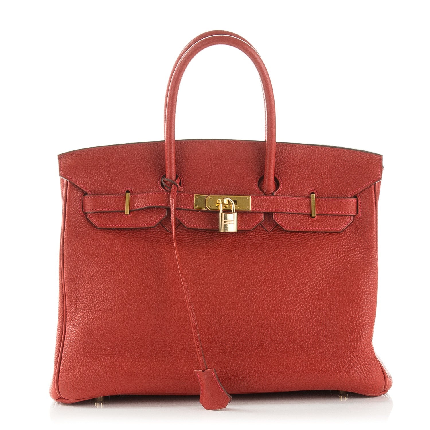 Hermes Togo Birkin 35 Vermillion 1 of 28