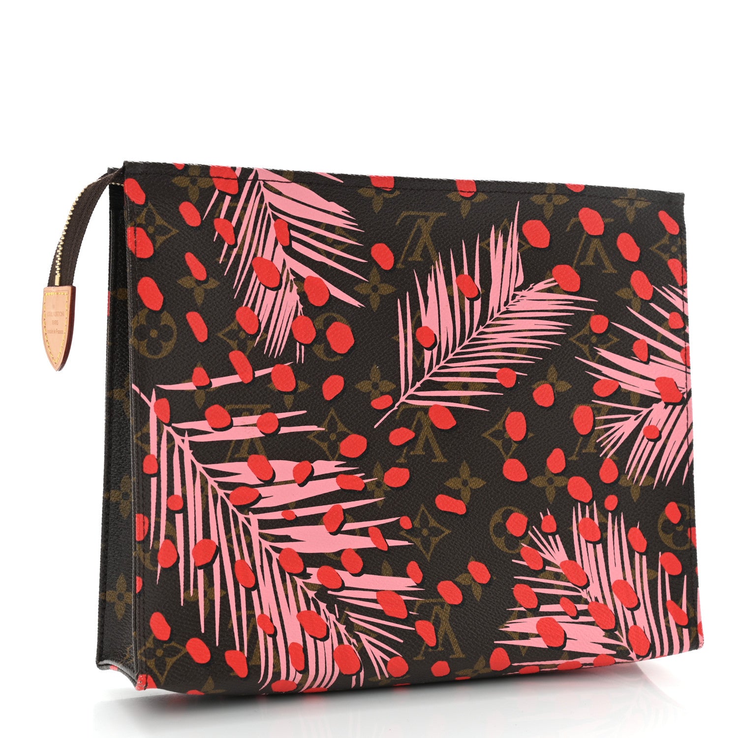 Louis Vuitton Monogram Jungle Dots Toiletry Pouch 26 Sugar Pink Poppy 3 of 9