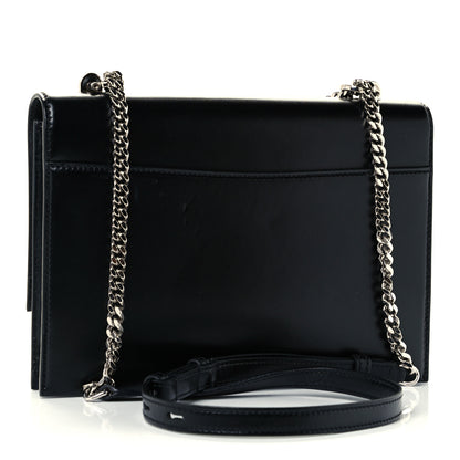 Saint Laurent Calfskin Medium Chain Babylone Black 3 of 12