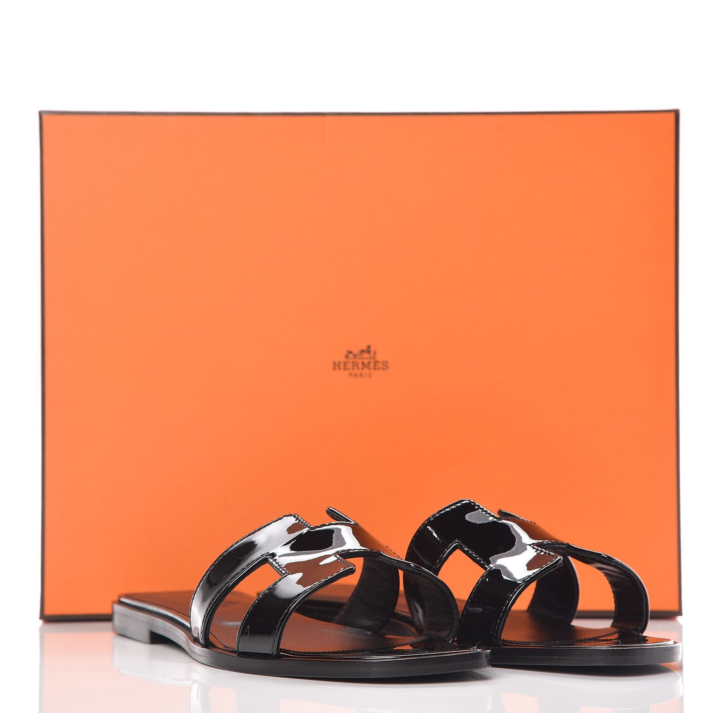 Patent Oran Sandals 36 Black