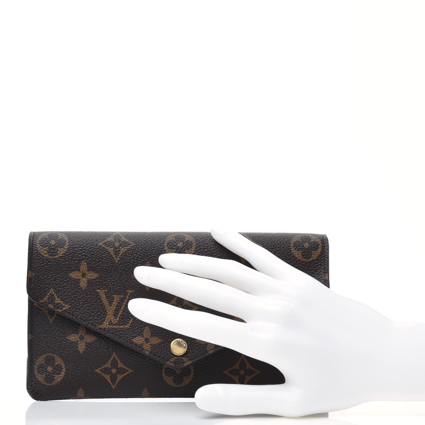 Monogram Jeanne Wallet Rose Ballerine