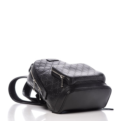 Gucci Guccissima Signature Day Backpack Black 4 of 9