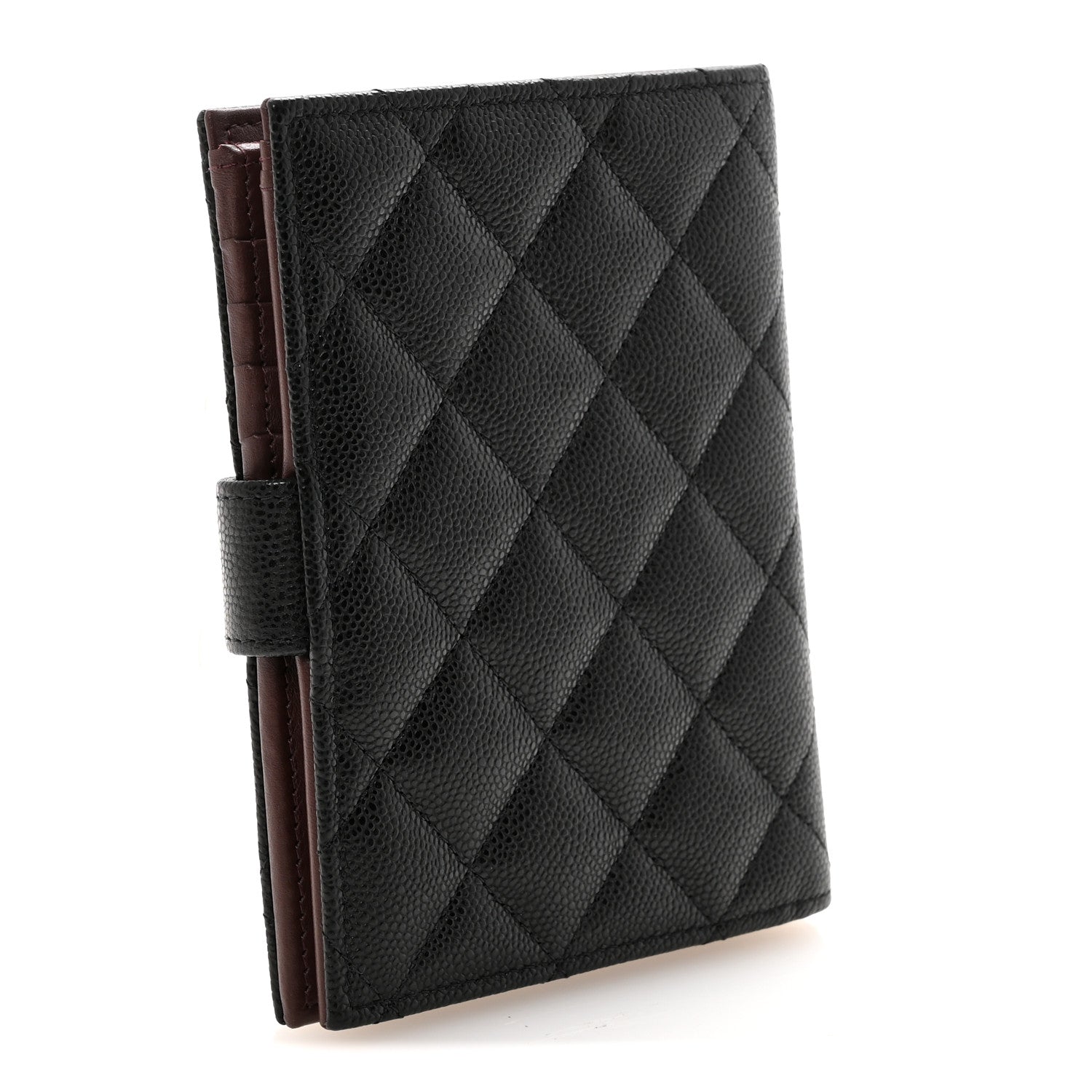 Chanel Caviar Quilted Passport Holder Black 3 of 7