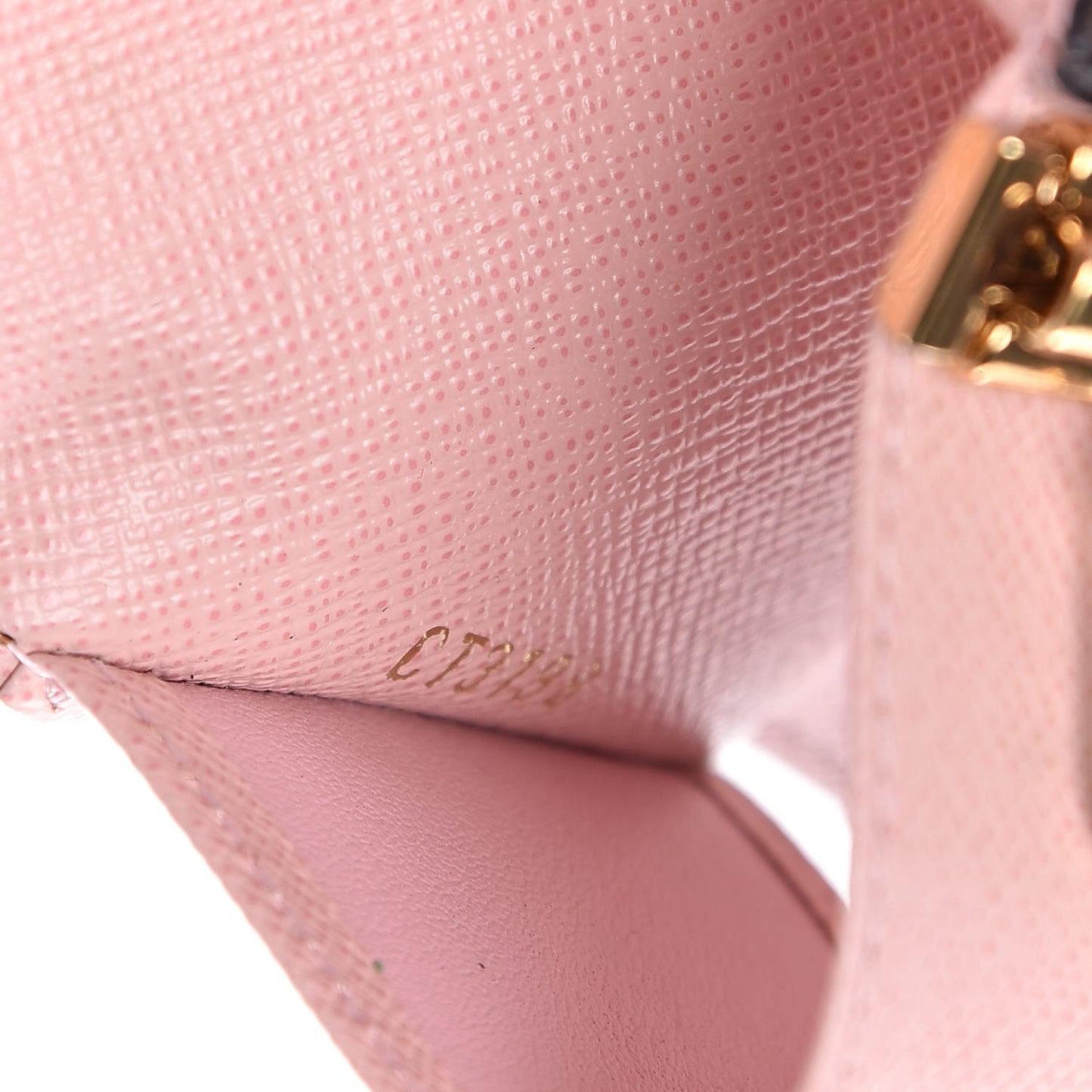 Damier Ebene Multicles 6 Key Holder Rose Ballerine
