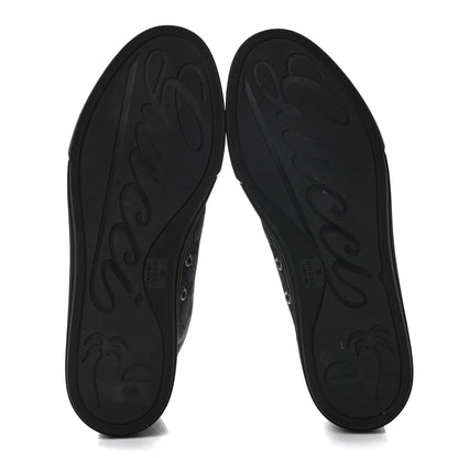 Gucci Monogram Mens High Top Sneakers 9.5 Black 5 of 8