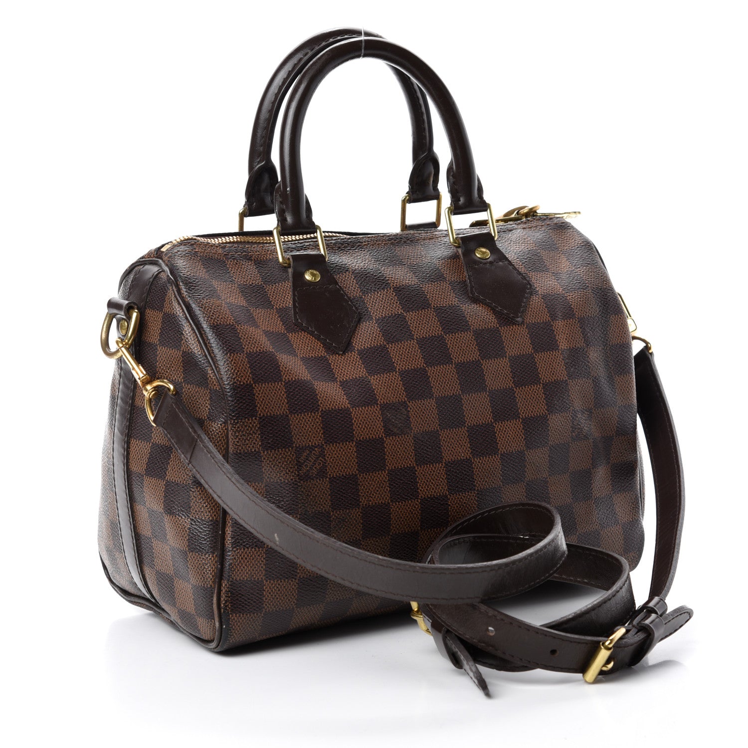 Louis Vuitton Damier Ebene Speedy Bandouliere 25 3 of 20
