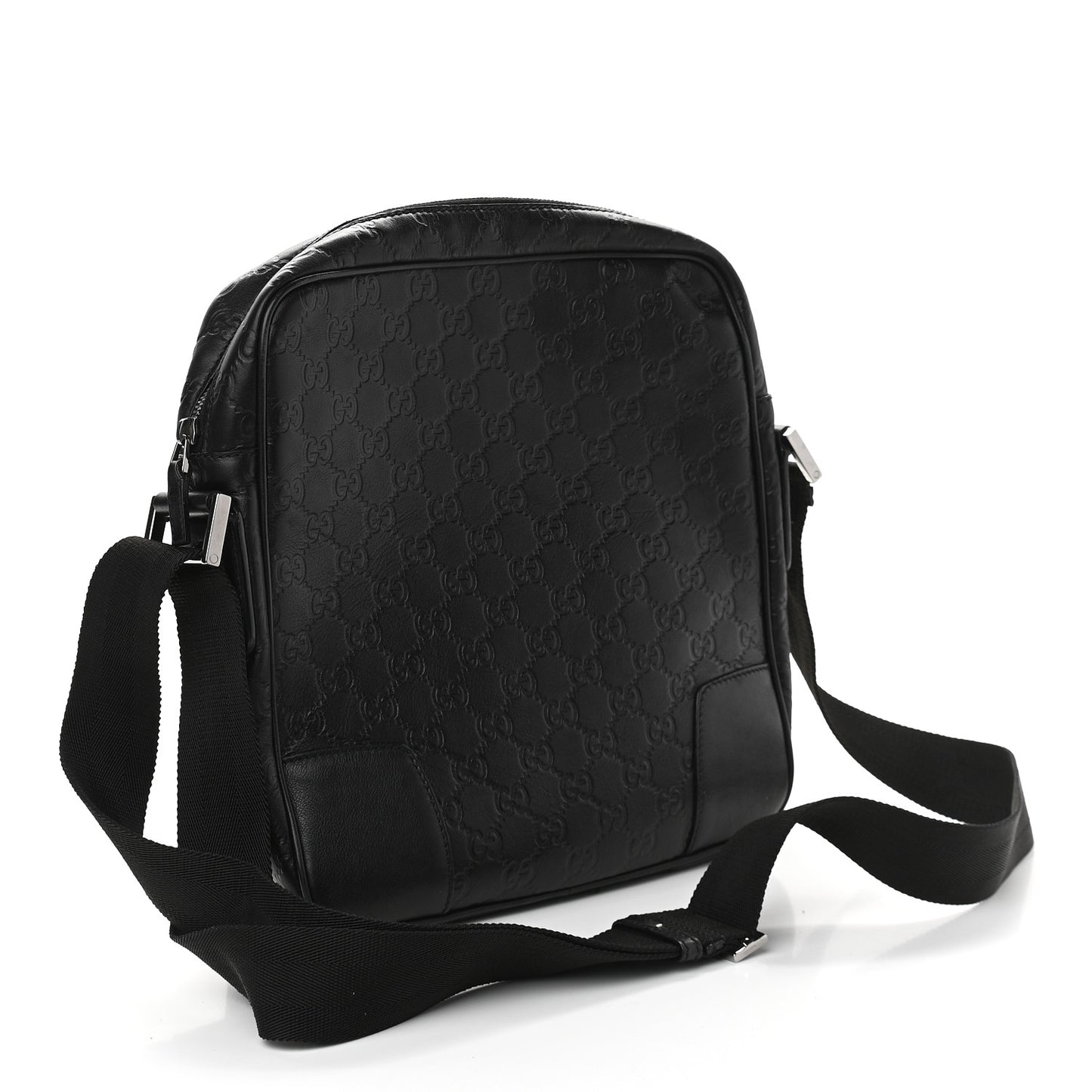 Guccissima Messenger Bag Black