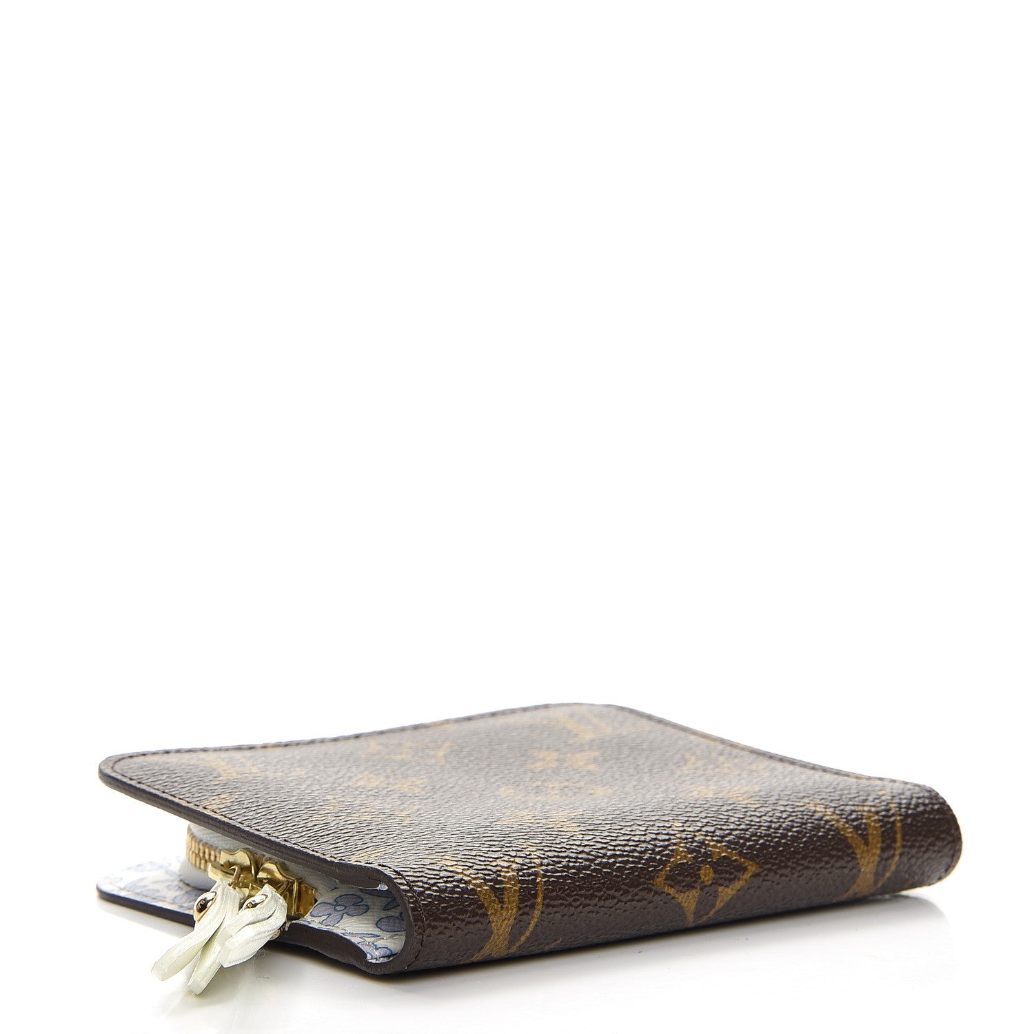 Louis Vuitton Monogram Fleuri Insolite PM Wallet Violet 4 of 7
