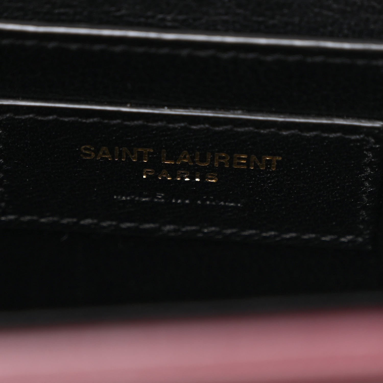 Saint Laurent Grain de Poudre Medium Classic Monogram Cassandra Top Handle Rouge Legion 7 of 12