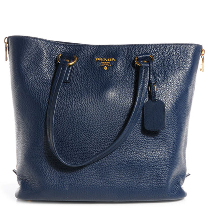 Prada Cervo Deerskin Zipper Detail Tote Bleuette 1 of 11
