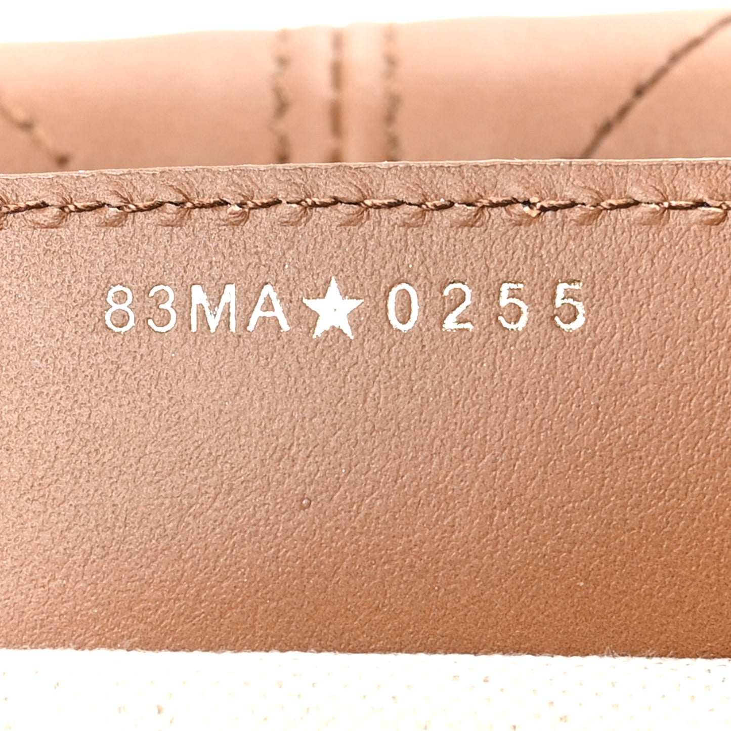 Calfskin Macrocannage Medium D-Journey Bag Camel