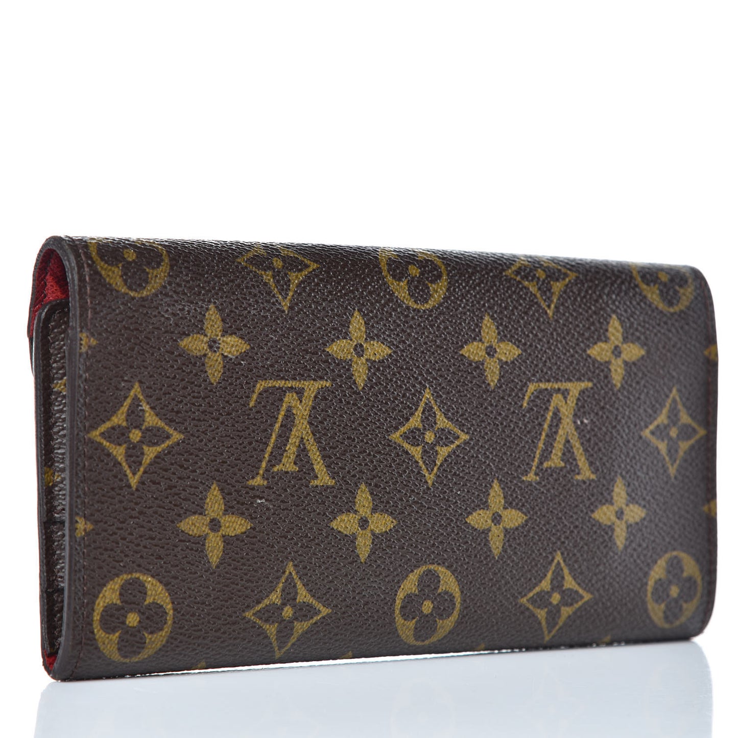 Monogram Josephine Wallet Red