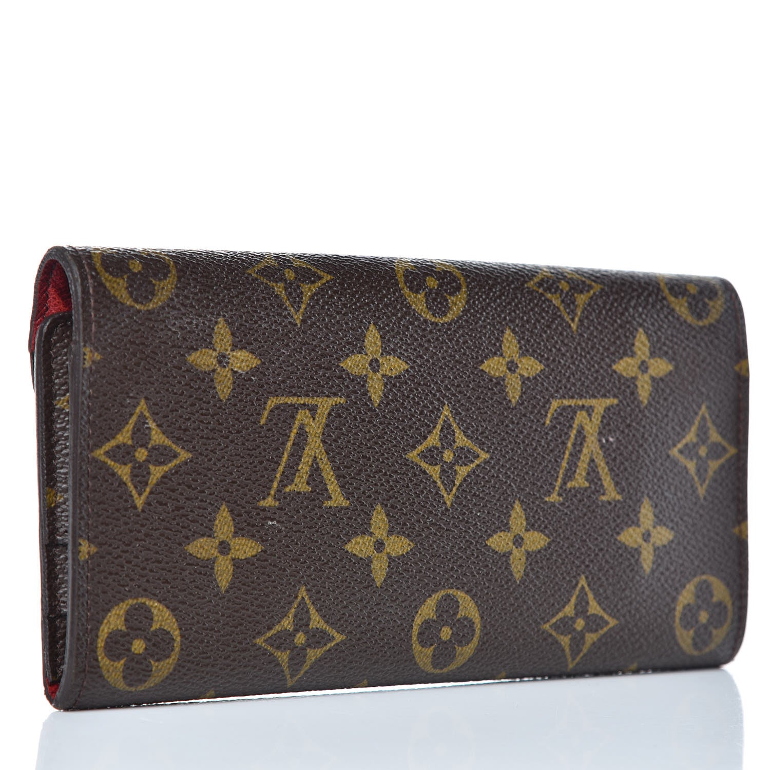 Louis Vuitton Monogram Josephine Wallet Red 4 of 11