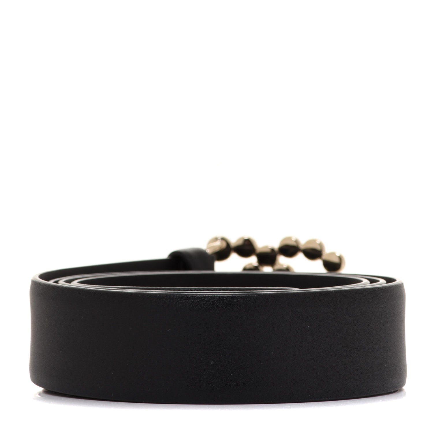 Chanel Calfskin CC Belt 95 38 Black 2 of 6