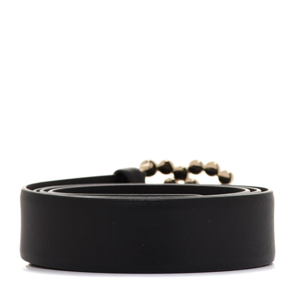 Chanel Calfskin CC Belt 95 38 Black 2 of 6