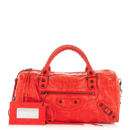 Balenciaga Chevre Classic Hardware Twiggy Red 1 of 8