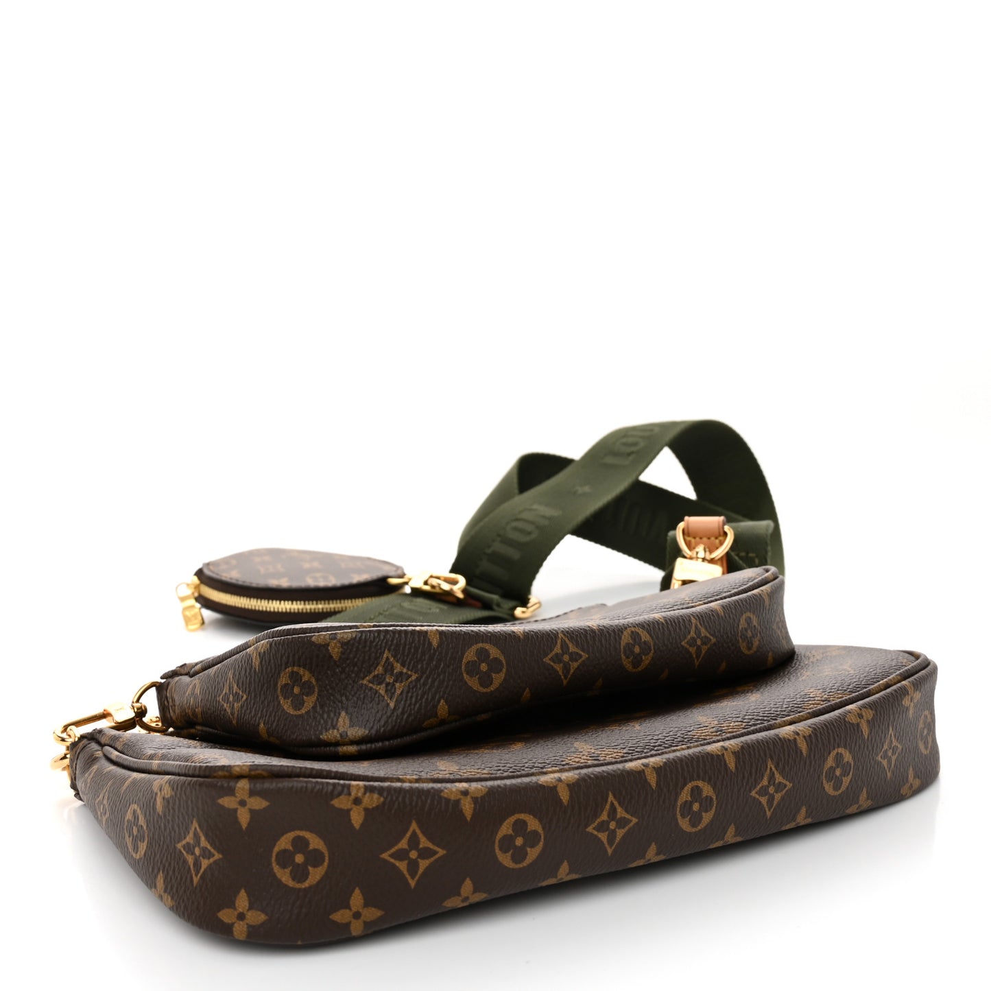 Monogram Multi Pochette Accessories Kaki