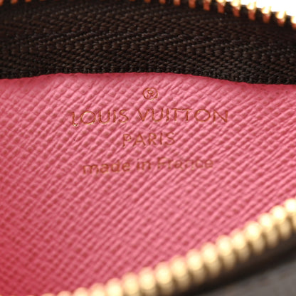 Louis Vuitton Monogram 2023 Christmas Animation Alpine Key Pouch Pink 6 of 6