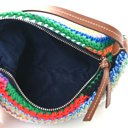 Miu Miu Fabric Crochet Pouch Multicolor 5 of 12