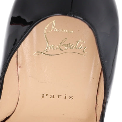 Christian Louboutin Patent Very Prive 120 Pumps 39 Black 9 of 10