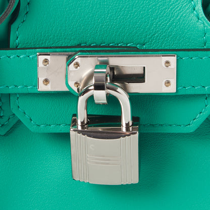 Hermes Swift Birkin 25 Menthe 13 of 32