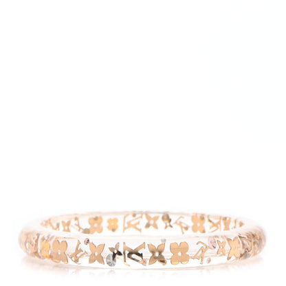 Louis Vuitton Resin Swarovski Small Inclusion Bracelet PM Transparent 1 of 4