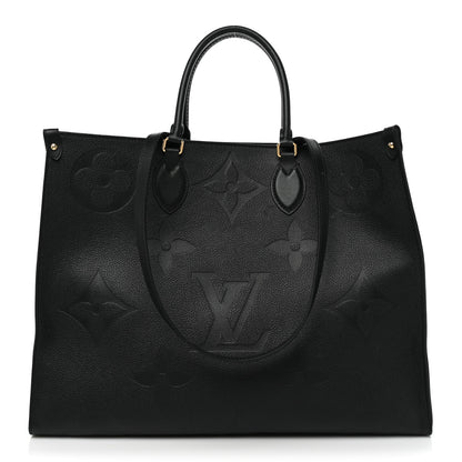 Louis Vuitton Empreinte Monogram Giant Onthego GM Black 1 of 12