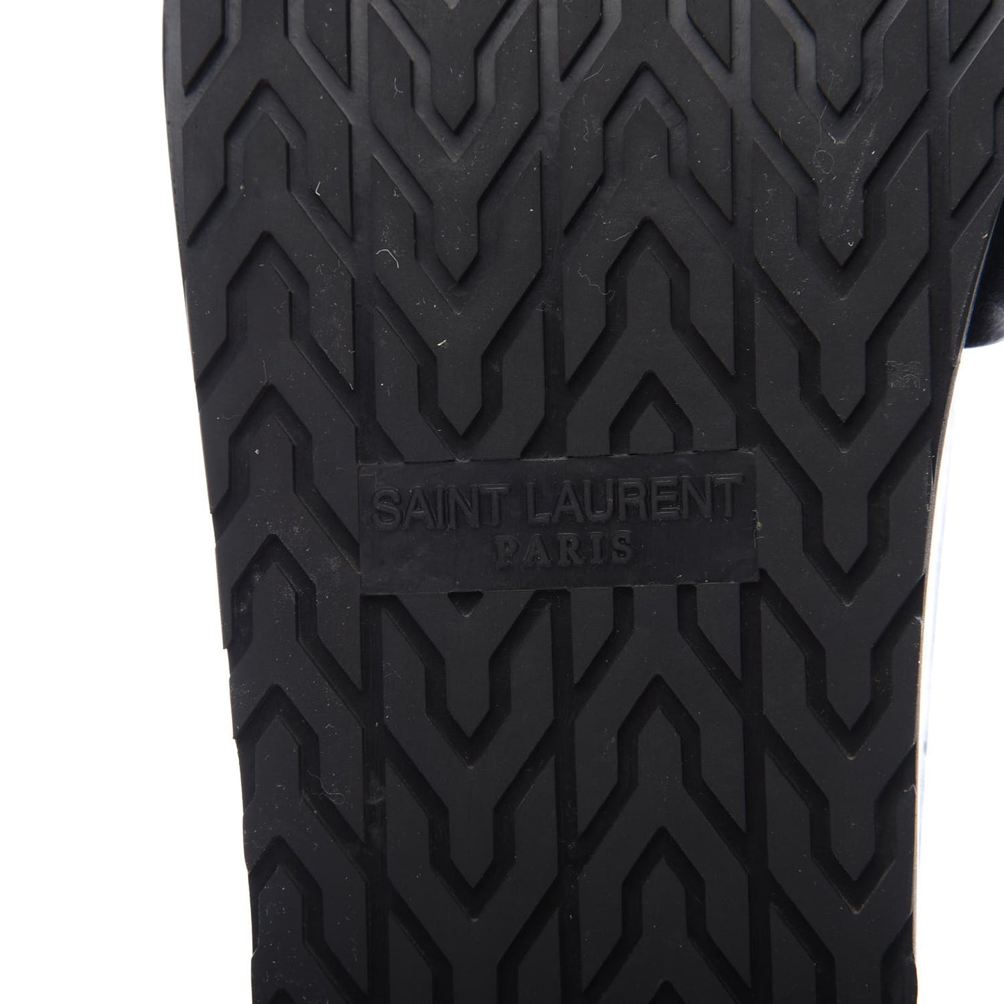 Calfskin Monogram Jimmy Joan Slide Sandals 37 Black