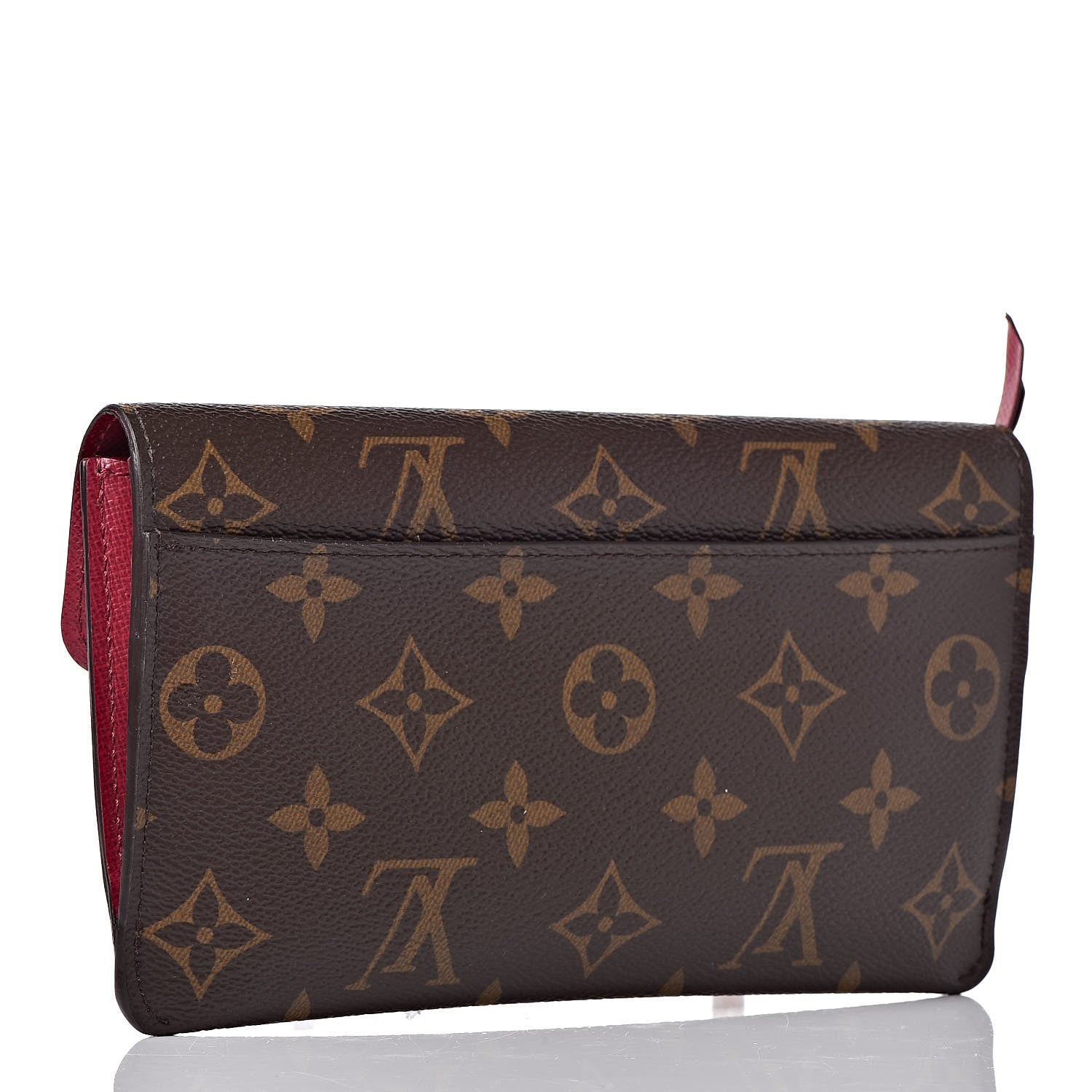 Louis Vuitton Monogram Jeanne Wallet Fuchsia 4 of 12