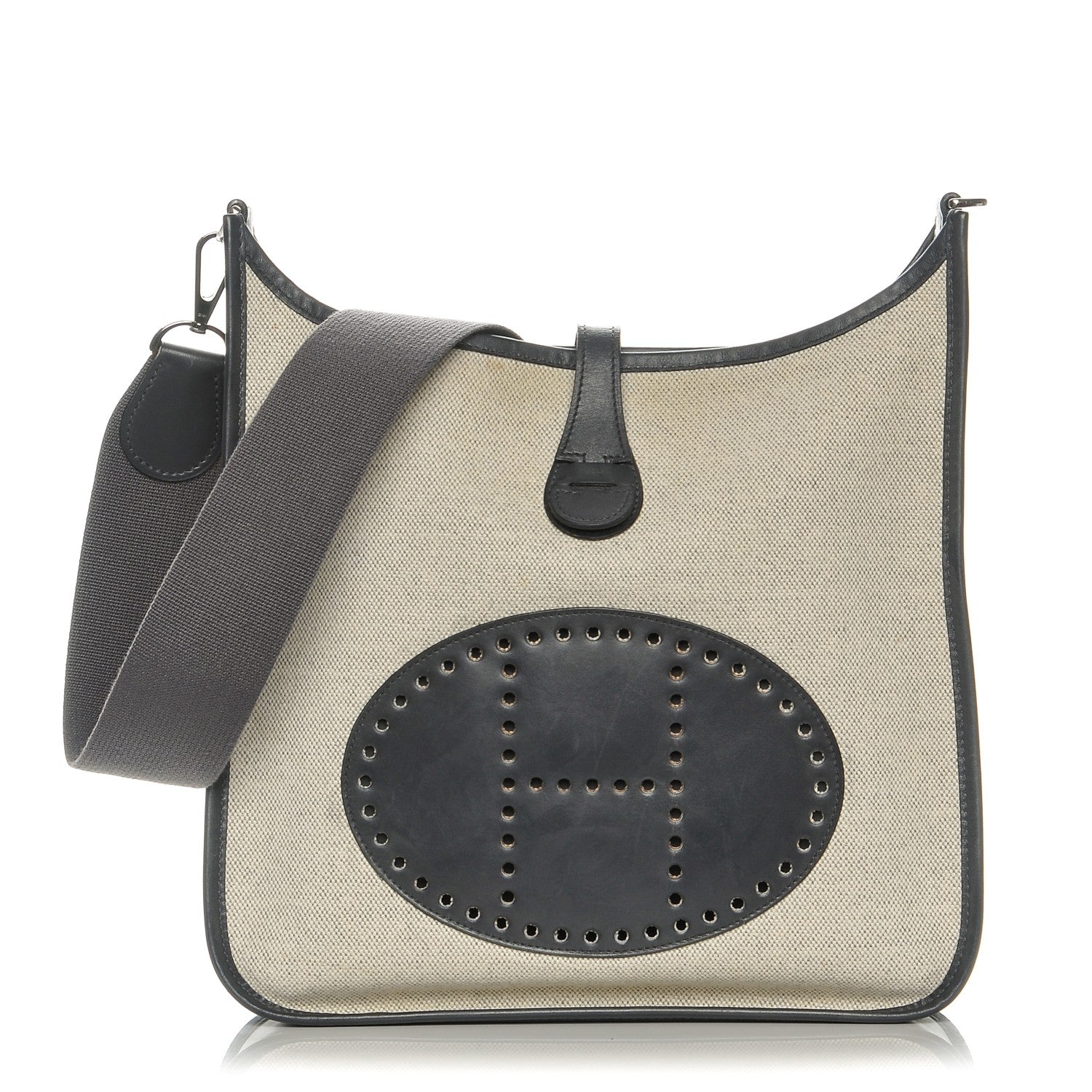 Hermes Toile Box Evelyne PM Ardoise 1 of 7