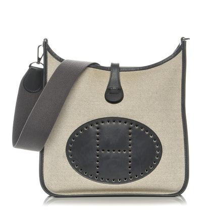 Hermes Toile Box Evelyne PM Ardoise 1 of 7