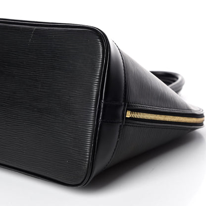 Louis Vuitton Epi Alma PM Black 6 of 15