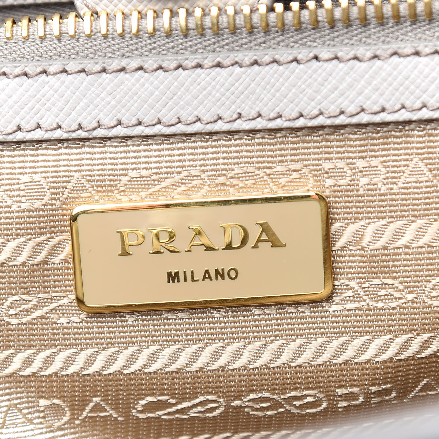 Prada Saffiano Lux Large Tote Pomice 8 of 18