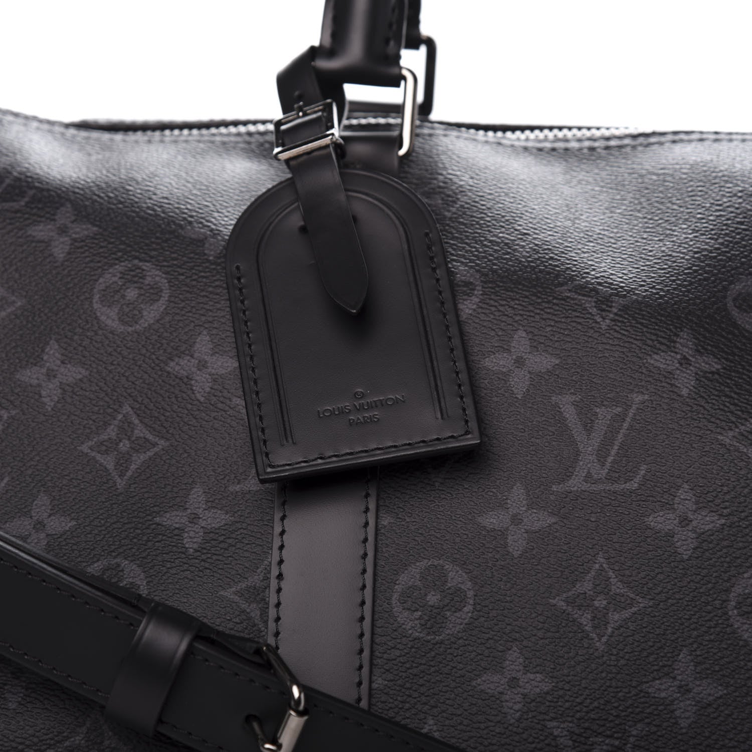 Louis Vuitton Monogram Eclipse Keepall Bandouliere 55 8 of 11