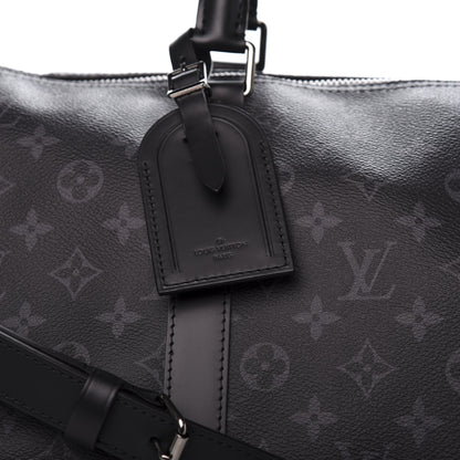 Louis Vuitton Monogram Eclipse Keepall Bandouliere 55 8 of 11