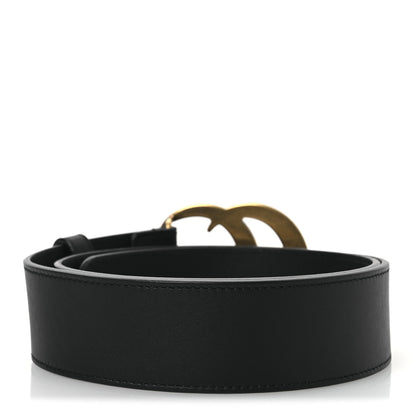 Gucci Calfskin Double G 40mm Belt 75 30 Black 2 of 5