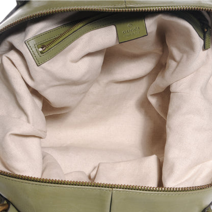 Gucci Soft Calfskin Icon Top Handle Bag Green Tea 5 of 8
