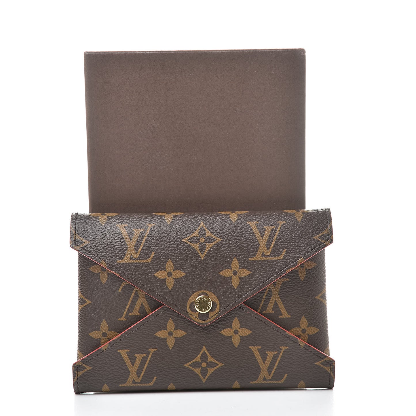 Monogram Medium Kirigami Pochette Insert Coquelicot