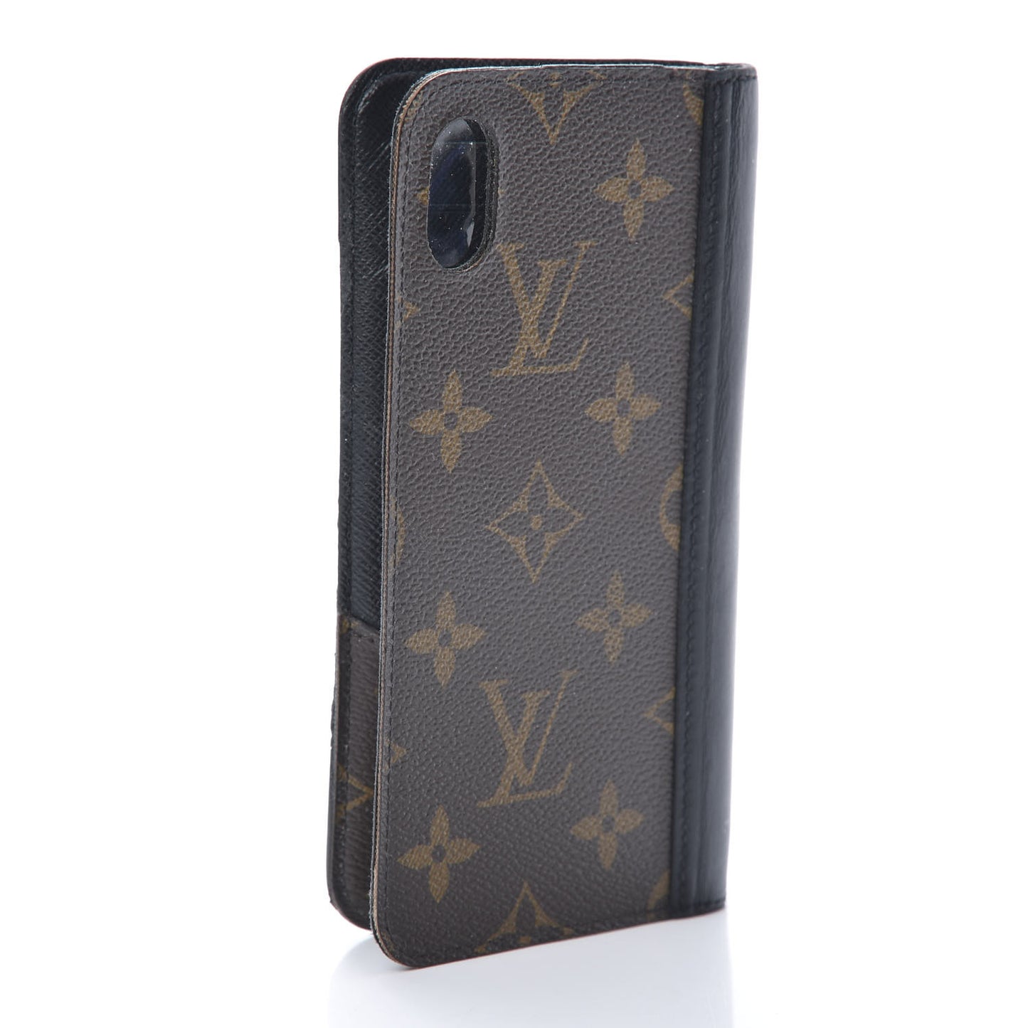 Monogram iPhone XS Max Folio Case Black