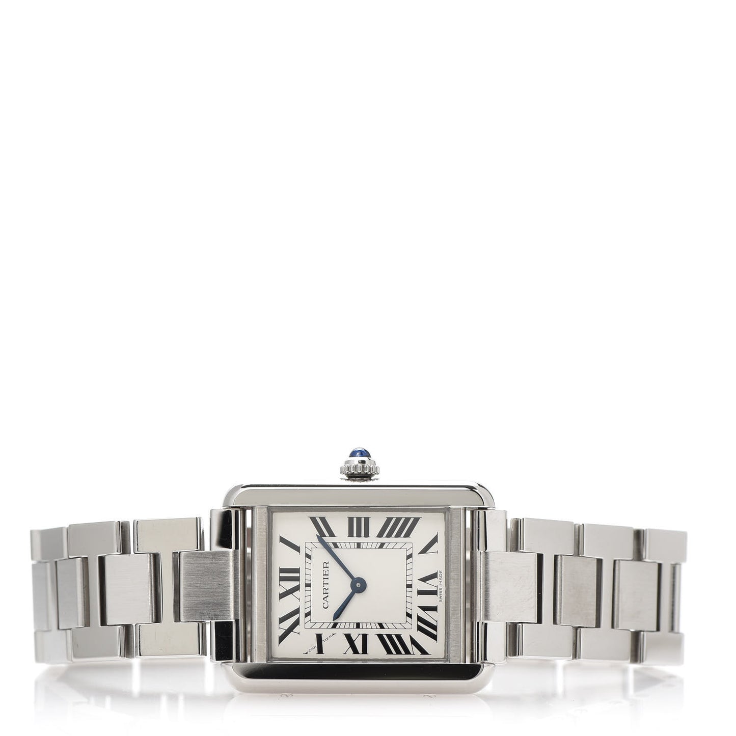 Stainless Steel 24mm Tank Solo Quartz Watch