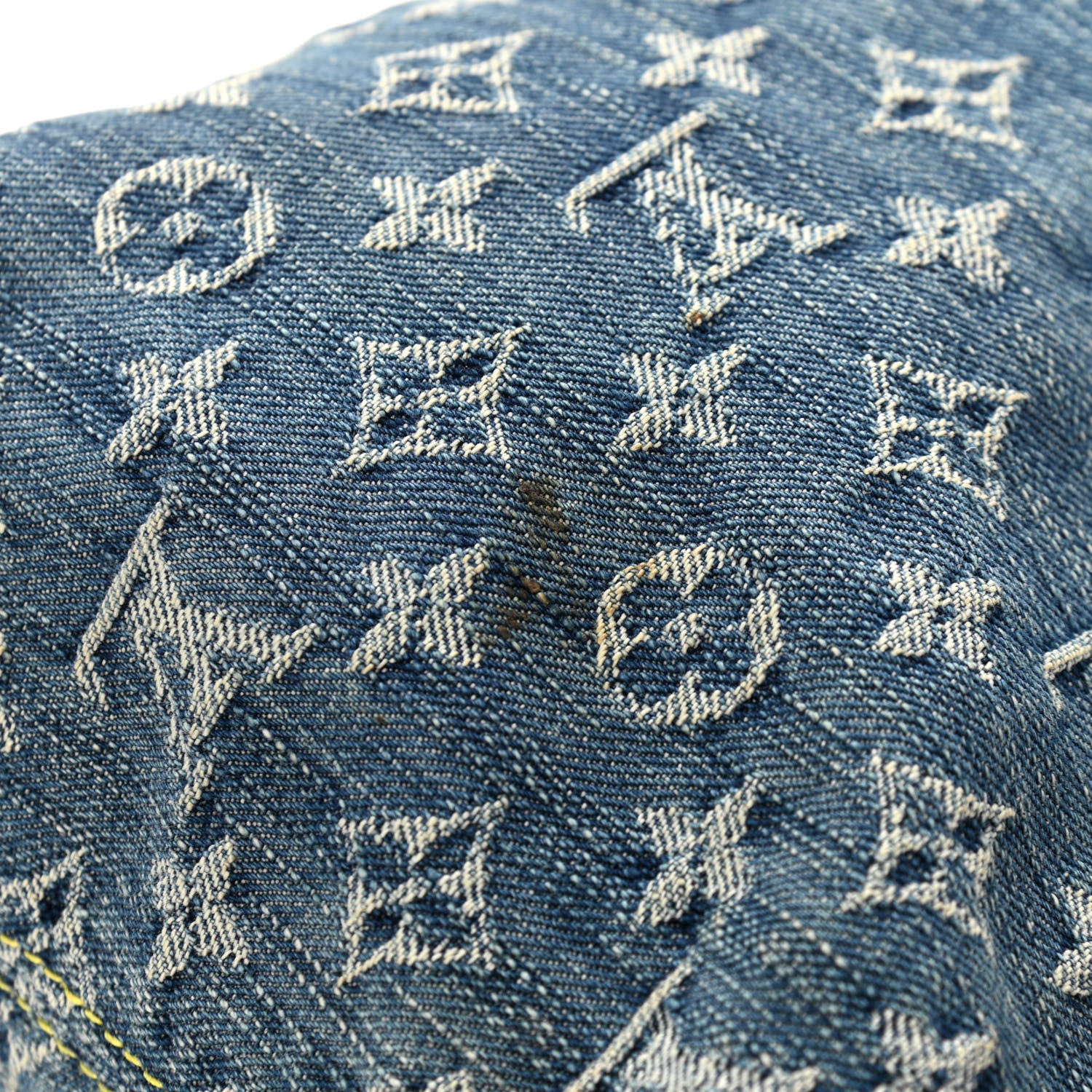 Louis Vuitton Monogram Denim Baggy PM Blue 15 of 17