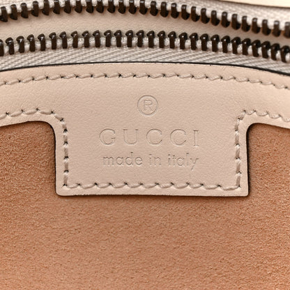 Gucci Calfskin Matelasse Small GG Marmont Shoulder Bag White 6 of 12