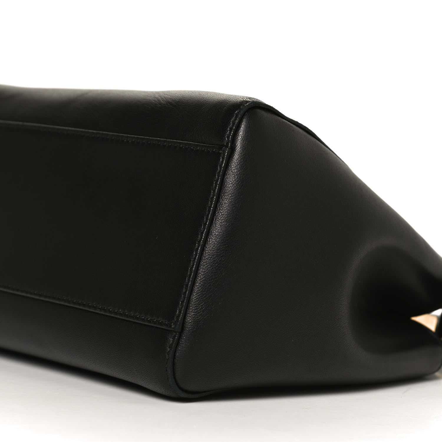 Fendi Nappa Mini Peekaboo Iconic Satchel Black 10 of 12