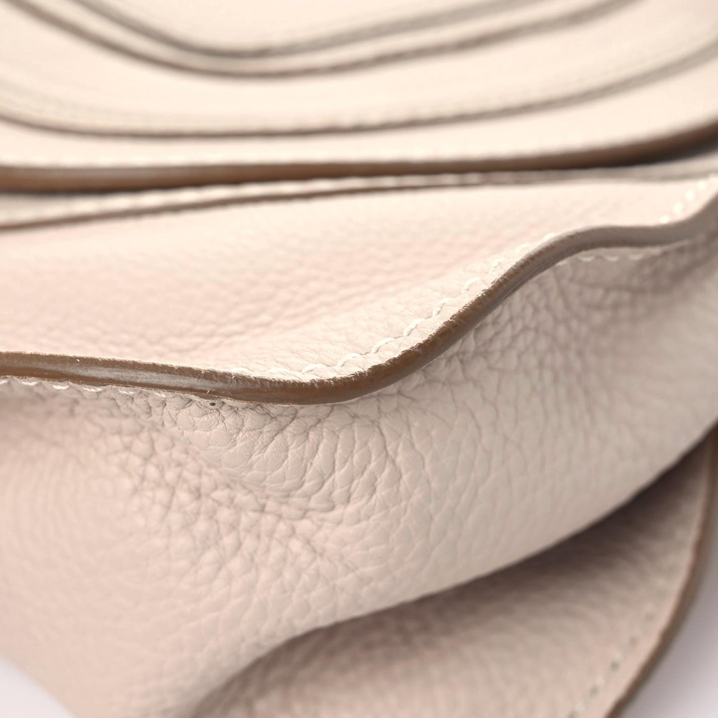 Calfskin Medium Marcie Satchel Abstract White