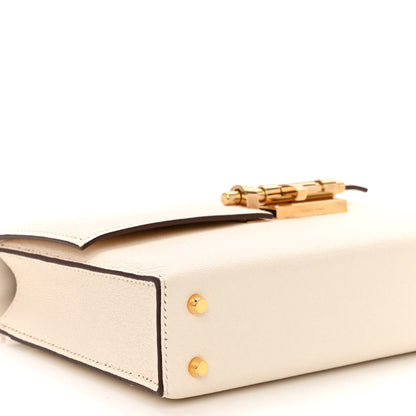 Hermes Chevre Mysore Mini Verrou Chaine Bag Nata 9 of 11