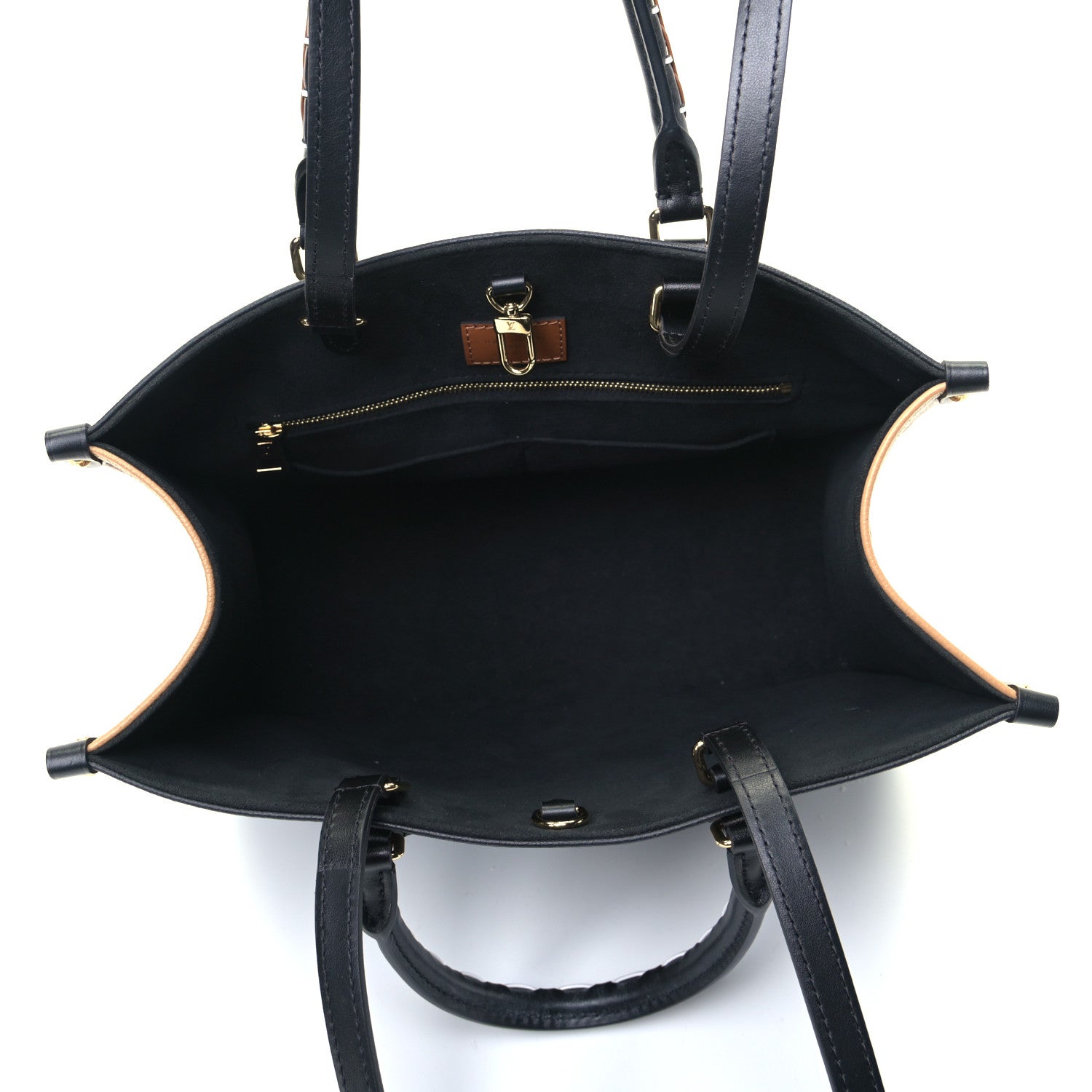 Louis Vuitton Empreinte Monogram Giant Wild At Heart Onthego MM Black 4 of 4